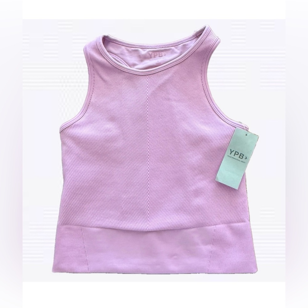 NWT YPB Abercrombie & Fitch seamlessCORE ribbed Scuba Tank Top SIZE SMALL